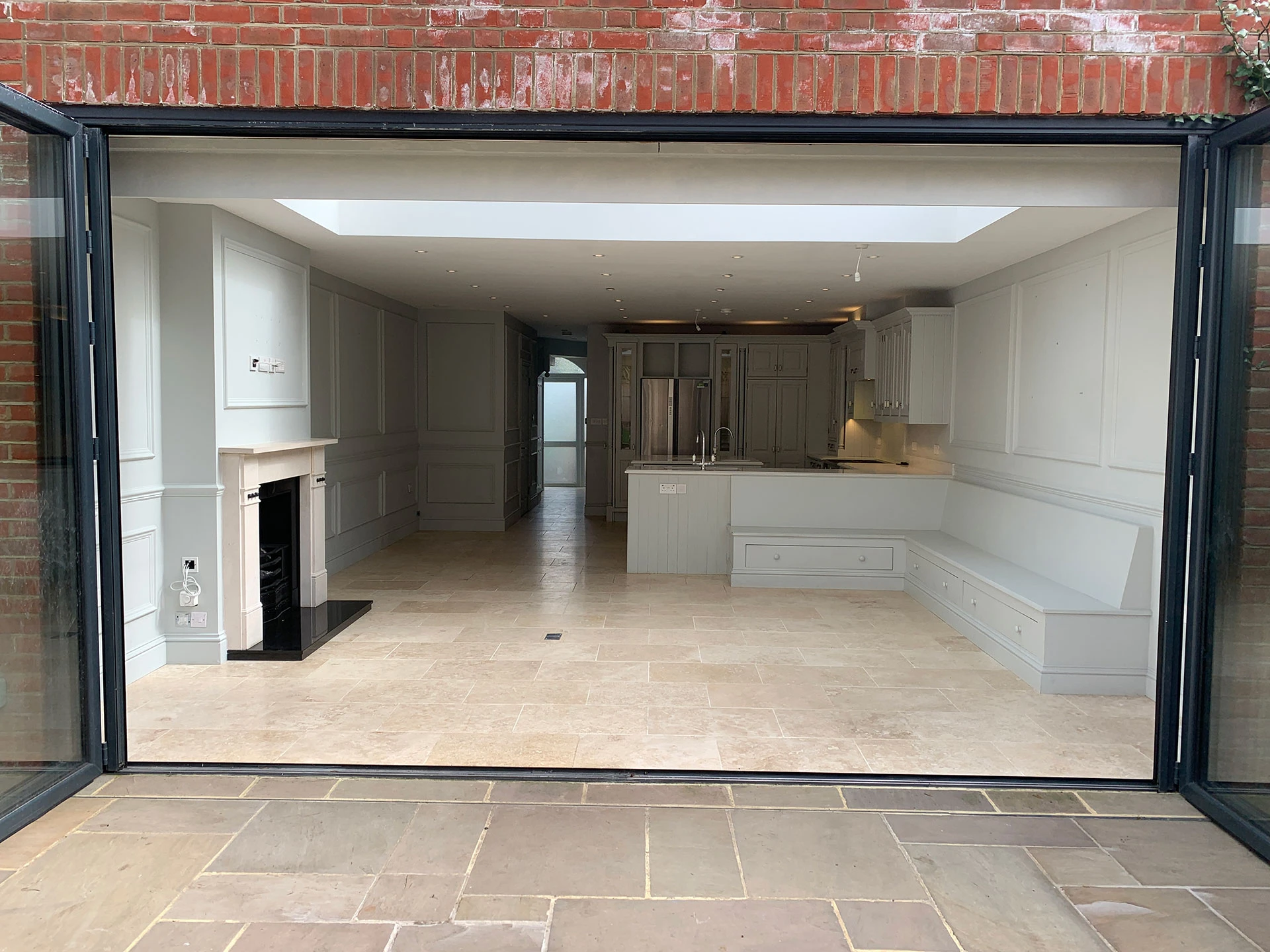 Modern kitchen extension
